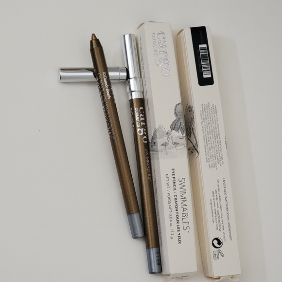 2 pk CARGO SWIMMABLES Eye Pencil 0.04 oz DORADO BEACH NEW IN BOX - Picture 2 of 5